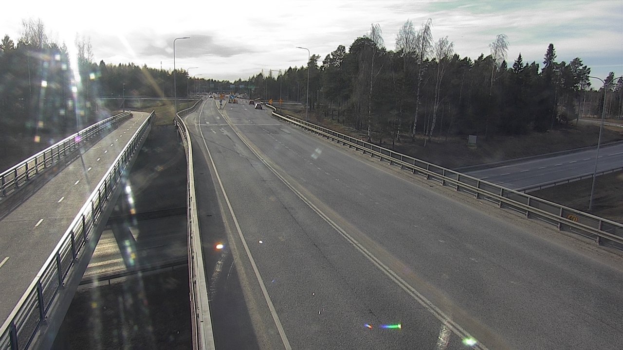 Weather Camera Image Road 4 Oulu, Pateniemi, Oulu, Pohjois-Pohjanmaa