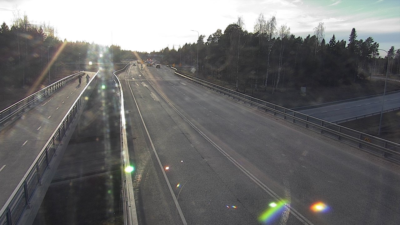 Weather Camera Image Road 4 Oulu, Pateniemi, Oulu, Pohjois-Pohjanmaa