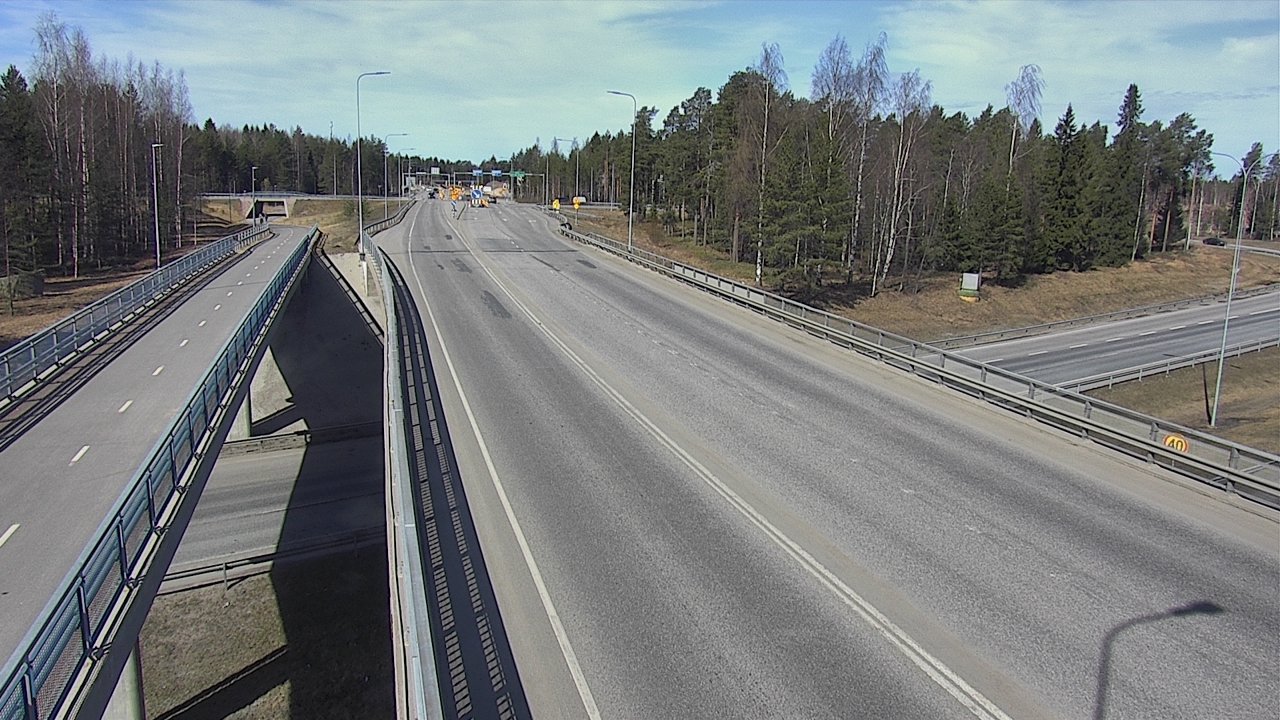 Weather Camera Image Road 4 Oulu, Pateniemi, Oulu, Pohjois-Pohjanmaa