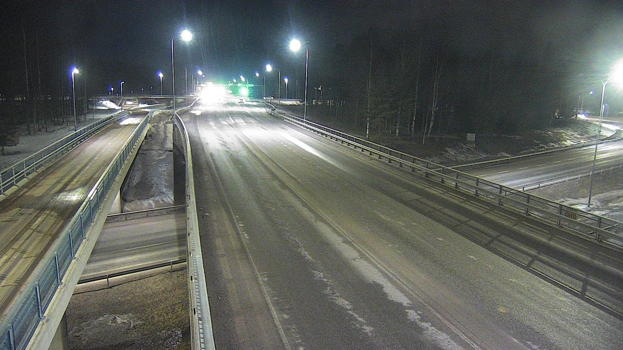 Weather Camera Image Väg 4 Oleåborg, Pateniemi, Oulu, Pohjois-Pohjanmaa