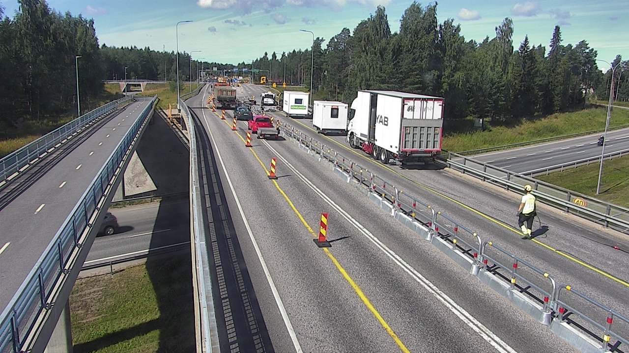Weather Camera Image Road 4 Oulu, Pateniemi, Oulu, Pohjois-Pohjanmaa