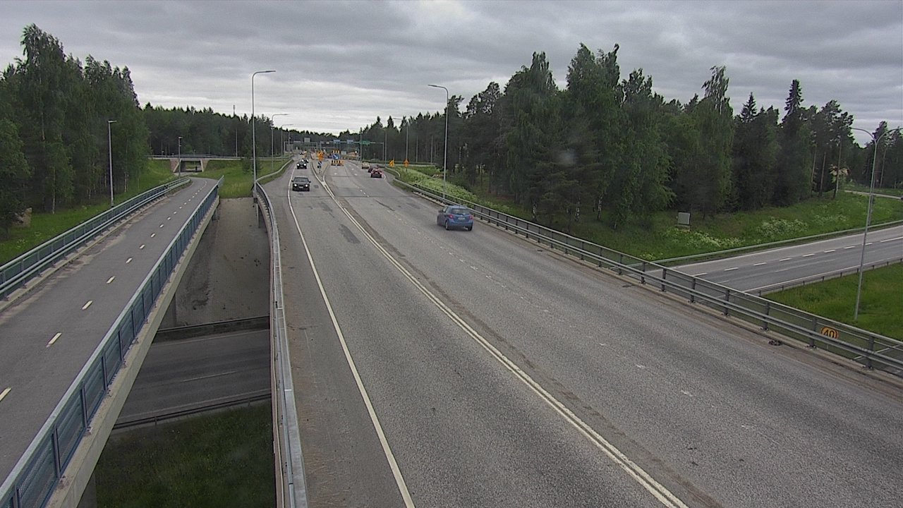 Weather Camera Image Road 4 Oulu, Pateniemi, Oulu, Pohjois-Pohjanmaa