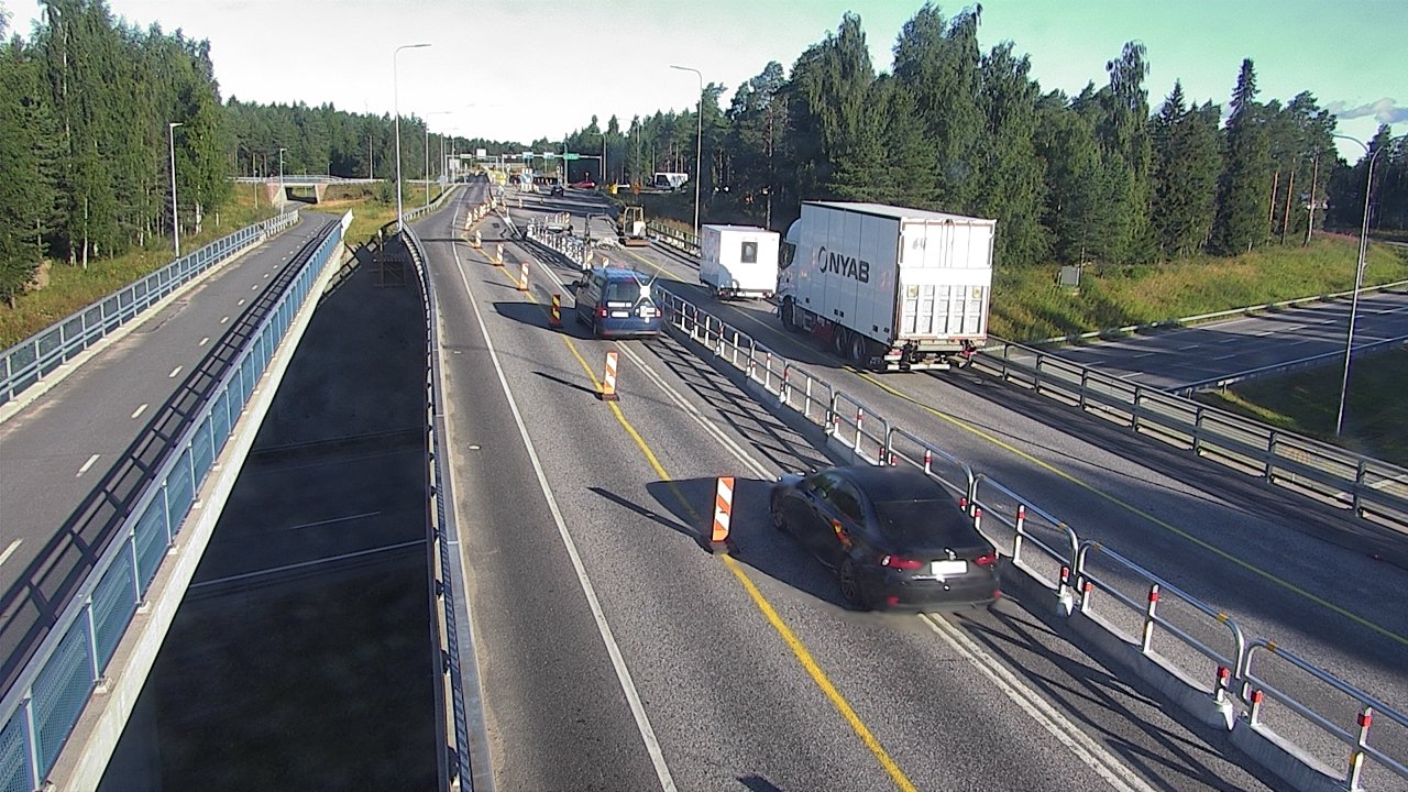 Weather Camera Image Road 4 Oulu, Pateniemi, Oulu, Pohjois-Pohjanmaa