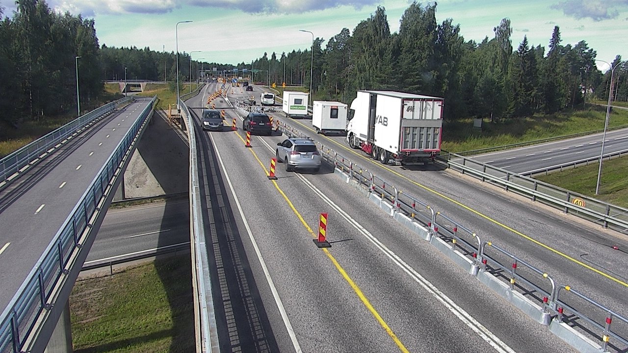 Weather Camera Image Road 4 Oulu, Pateniemi, Oulu, Pohjois-Pohjanmaa