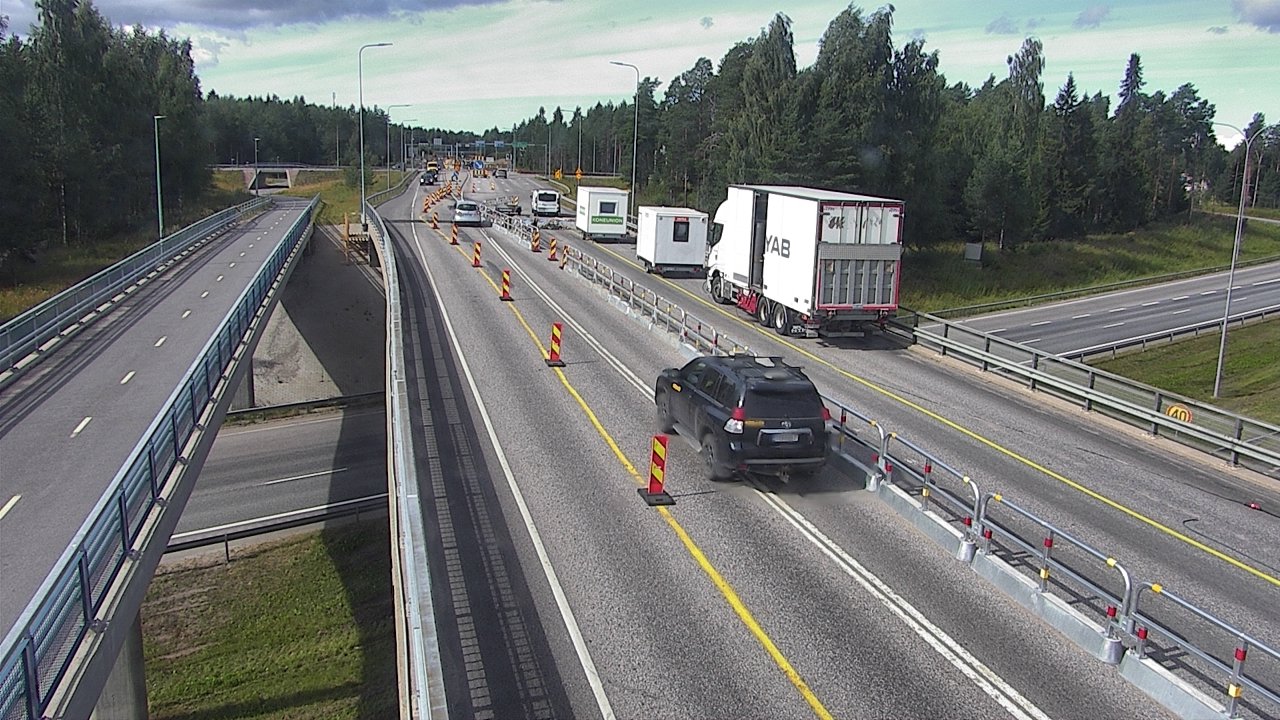 Weather Camera Image Road 4 Oulu, Pateniemi, Oulu, Pohjois-Pohjanmaa