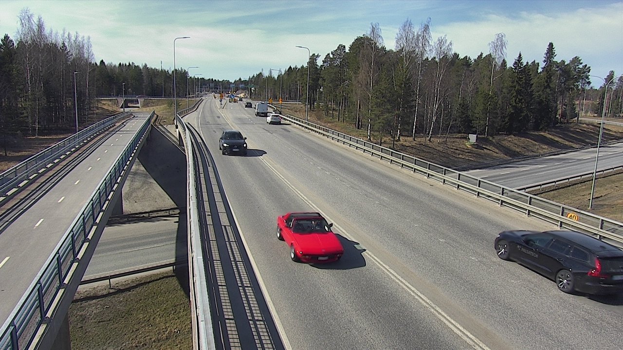 Weather Camera Image Road 4 Oulu, Pateniemi, Oulu, Pohjois-Pohjanmaa
