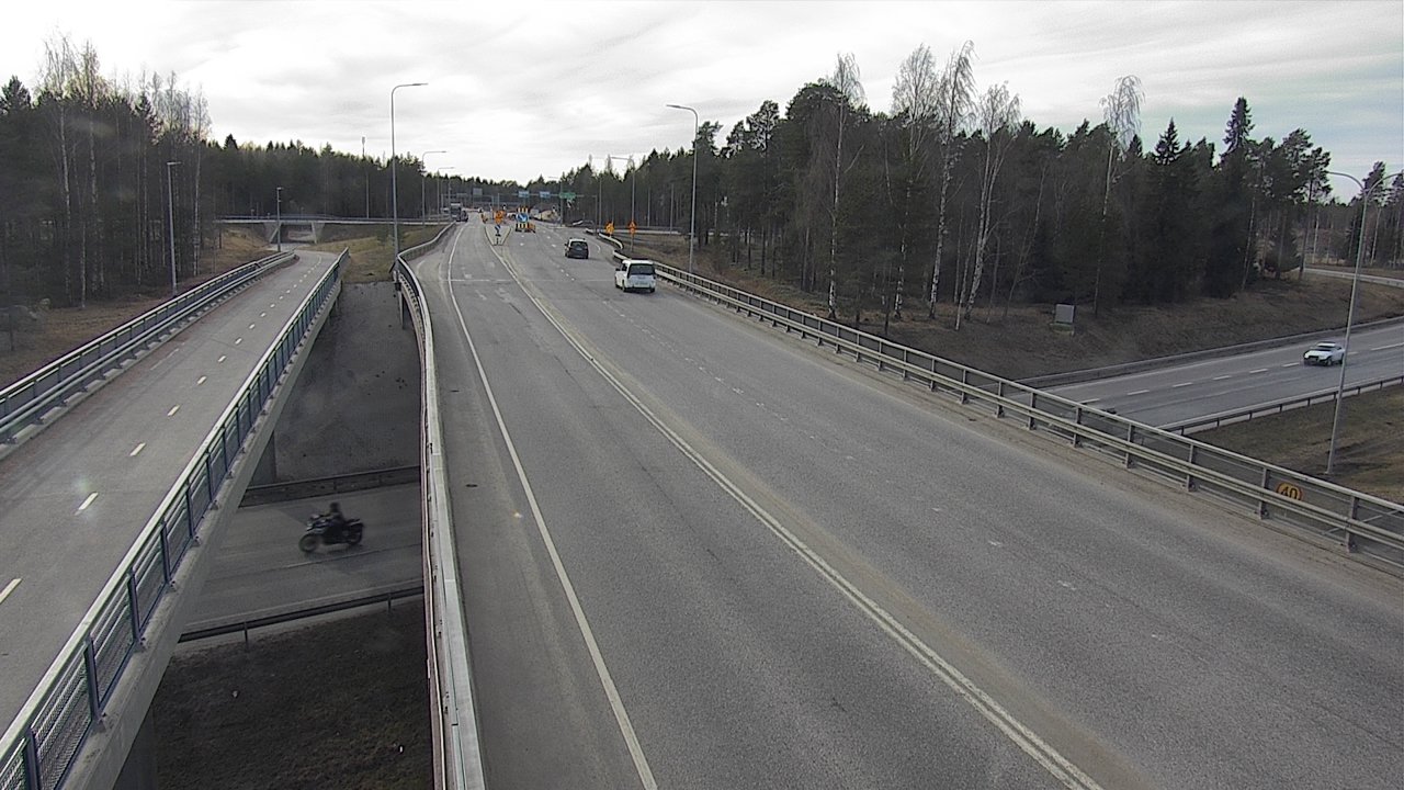 Weather Camera Image Road 4 Oulu, Pateniemi, Oulu, Pohjois-Pohjanmaa