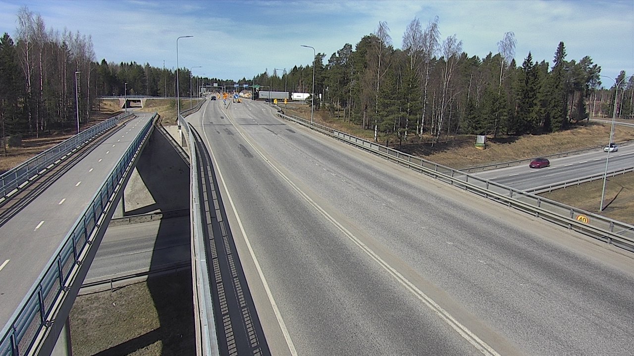Weather Camera Image Road 4 Oulu, Pateniemi, Oulu, Pohjois-Pohjanmaa