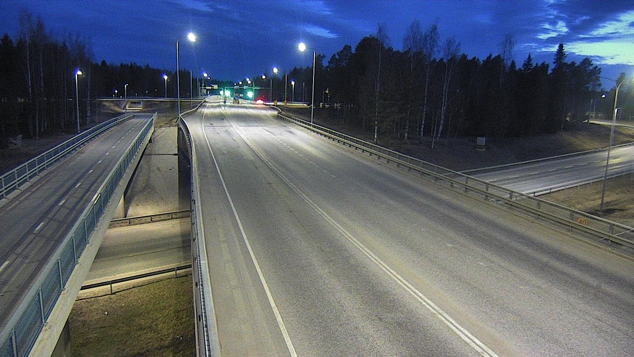 Weather Camera Image Road 4 Oulu, Pateniemi, Oulu, Pohjois-Pohjanmaa