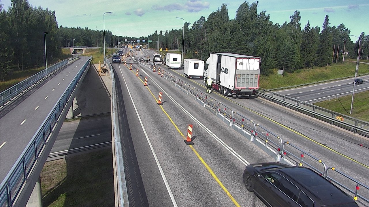 Weather Camera Image Road 4 Oulu, Pateniemi, Oulu, Pohjois-Pohjanmaa