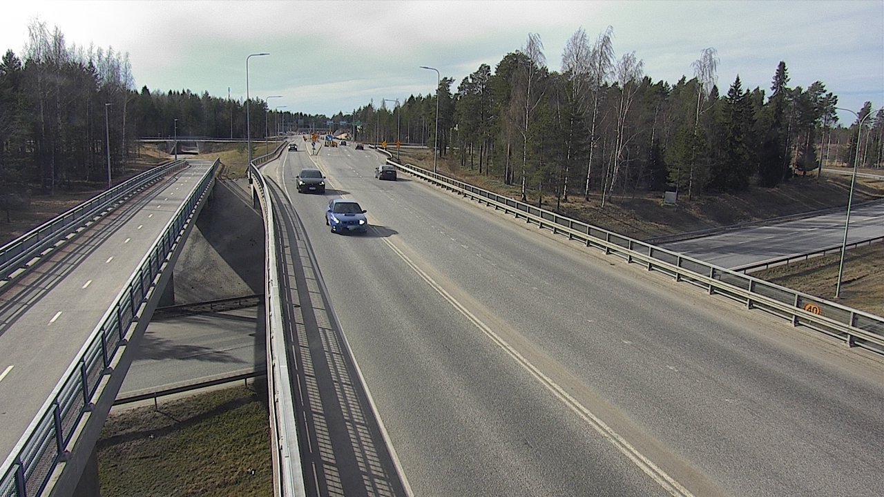 Weather Camera Image Road 4 Oulu, Pateniemi, Oulu, Pohjois-Pohjanmaa