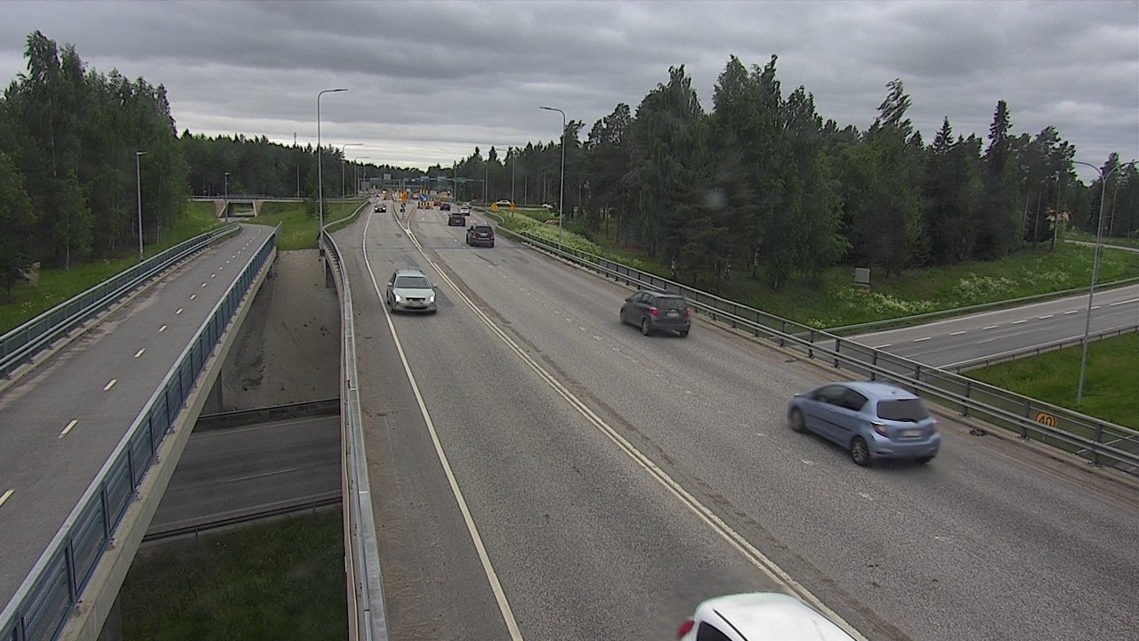 Weather Camera Image Road 4 Oulu, Pateniemi, Oulu, Pohjois-Pohjanmaa