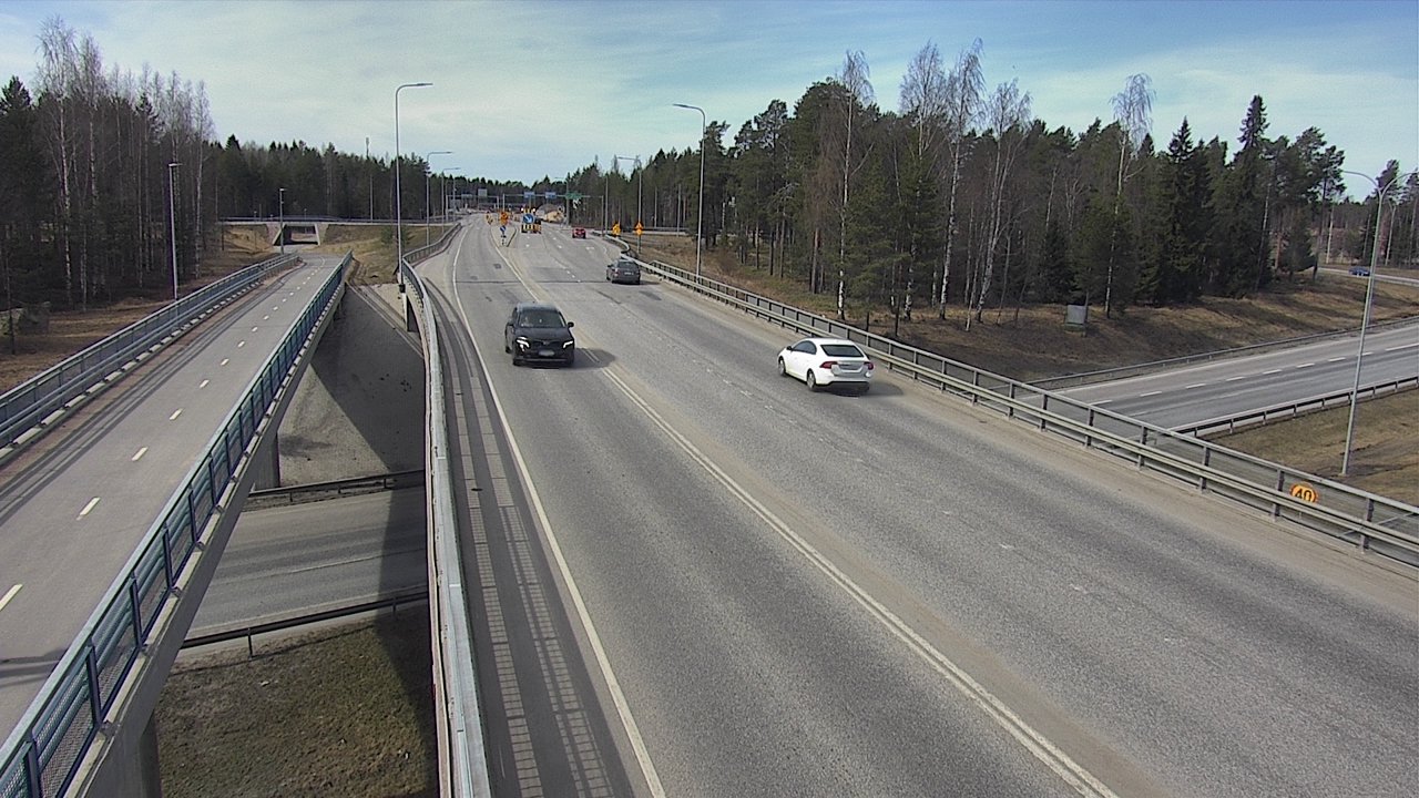 Weather Camera Image Road 4 Oulu, Pateniemi, Oulu, Pohjois-Pohjanmaa