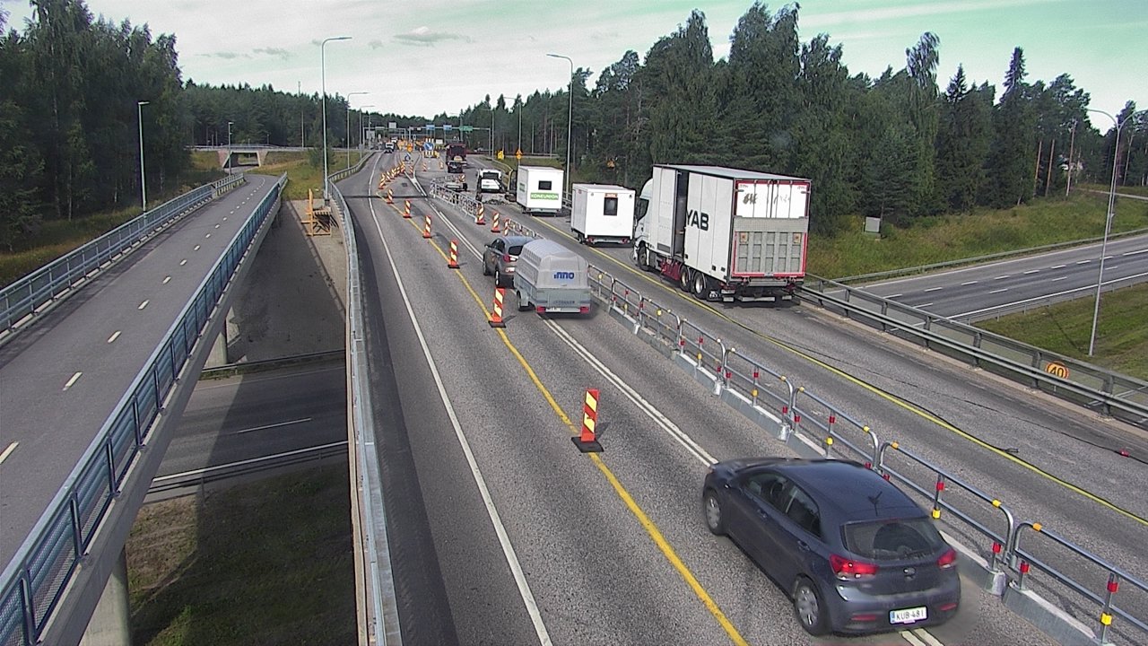 Weather Camera Image Road 4 Oulu, Pateniemi, Oulu, Pohjois-Pohjanmaa