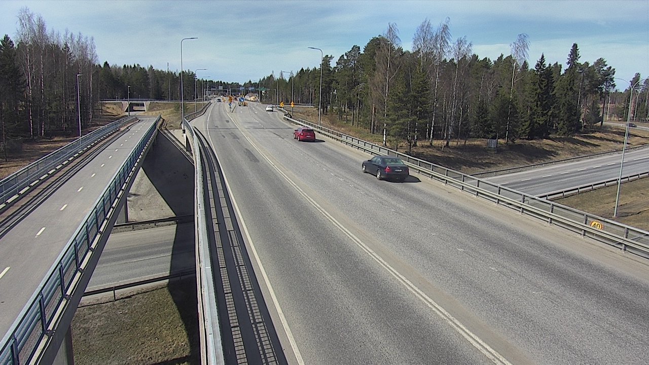 Weather Camera Image Road 4 Oulu, Pateniemi, Oulu, Pohjois-Pohjanmaa
