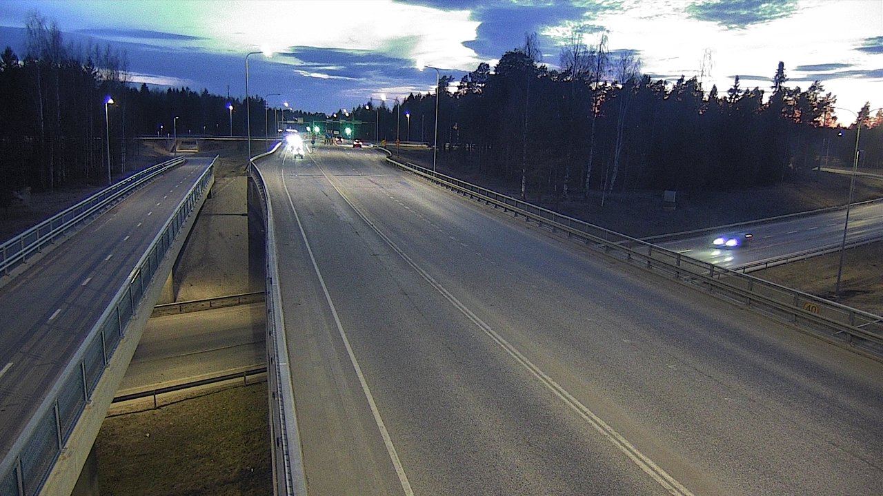 Weather Camera Image Road 4 Oulu, Pateniemi, Oulu, Pohjois-Pohjanmaa
