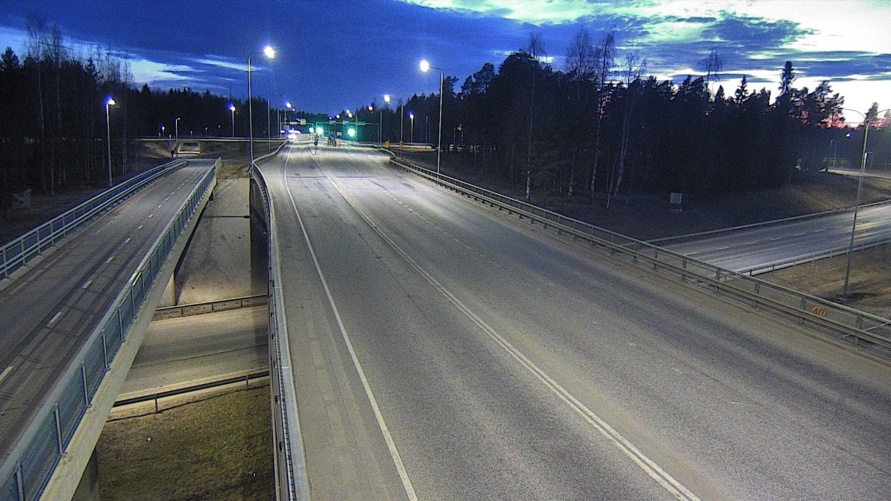 Weather Camera Image Road 4 Oulu, Pateniemi, Oulu, Pohjois-Pohjanmaa