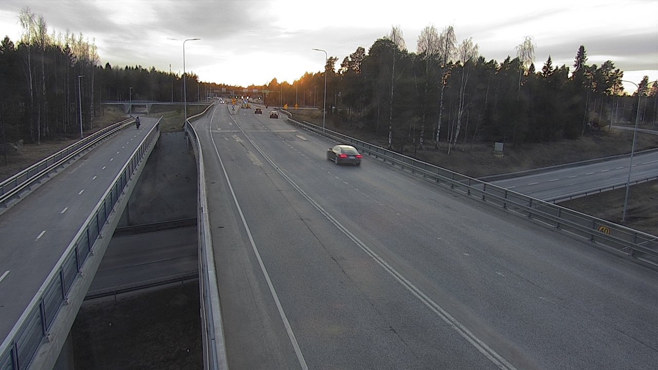 Weather Camera Image Road 4 Oulu, Pateniemi, Oulu, Pohjois-Pohjanmaa