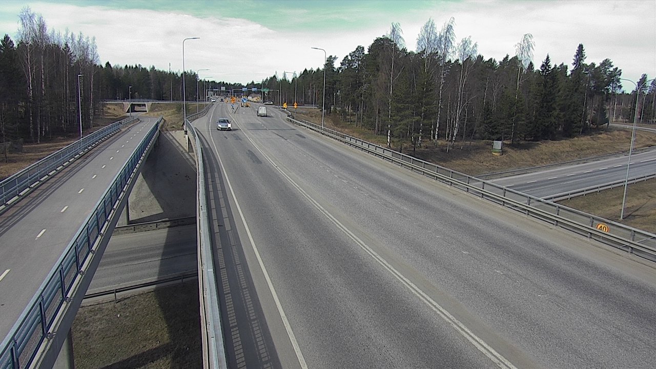 Weather Camera Image Road 4 Oulu, Pateniemi, Oulu, Pohjois-Pohjanmaa
