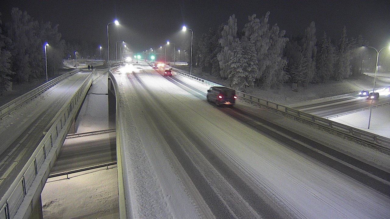 Weather Camera Image Road 4 Oulu, Pateniemi, Oulu, Pohjois-Pohjanmaa