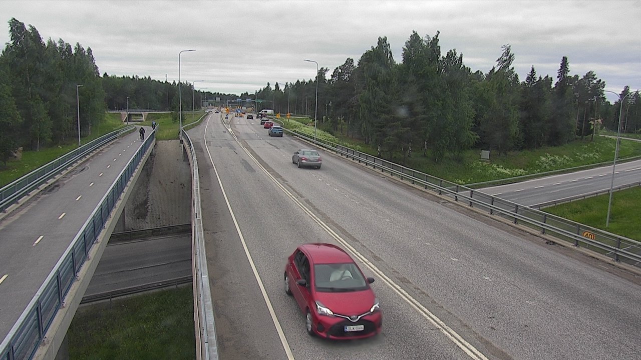 Kelikamerat Kuva Tie 4 Oulu, Pateniemi, Oulu, Pohjois-Pohjanmaa