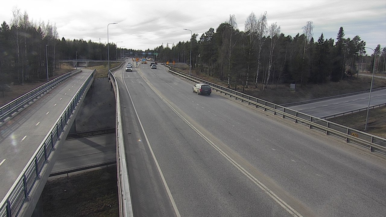 Weather Camera Image Road 4 Oulu, Pateniemi, Oulu, Pohjois-Pohjanmaa