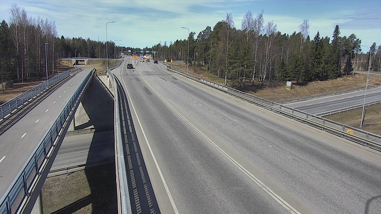 Weather Camera Image Road 4 Oulu, Pateniemi, Oulu, Pohjois-Pohjanmaa