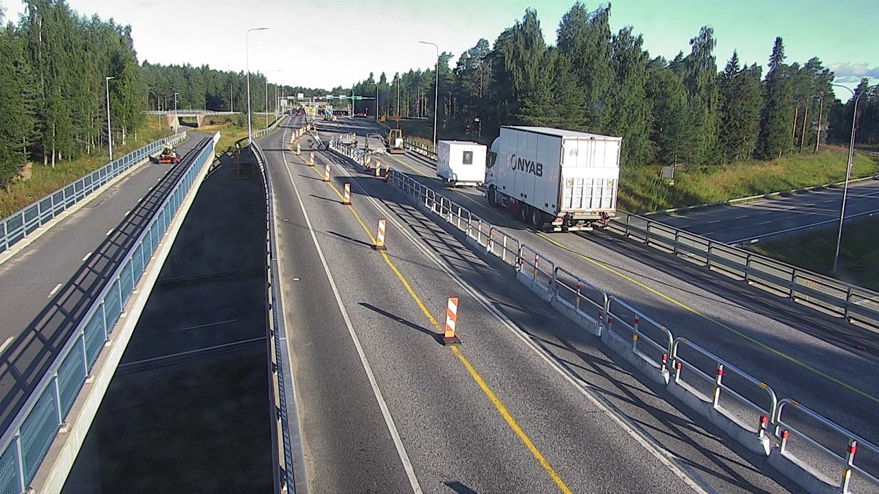 Weather Camera Image Road 4 Oulu, Pateniemi, Oulu, Pohjois-Pohjanmaa