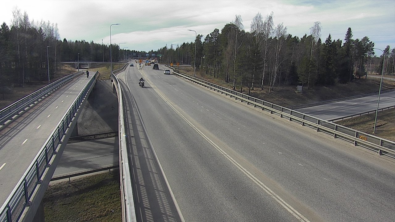 Weather Camera Image Road 4 Oulu, Pateniemi, Oulu, Pohjois-Pohjanmaa