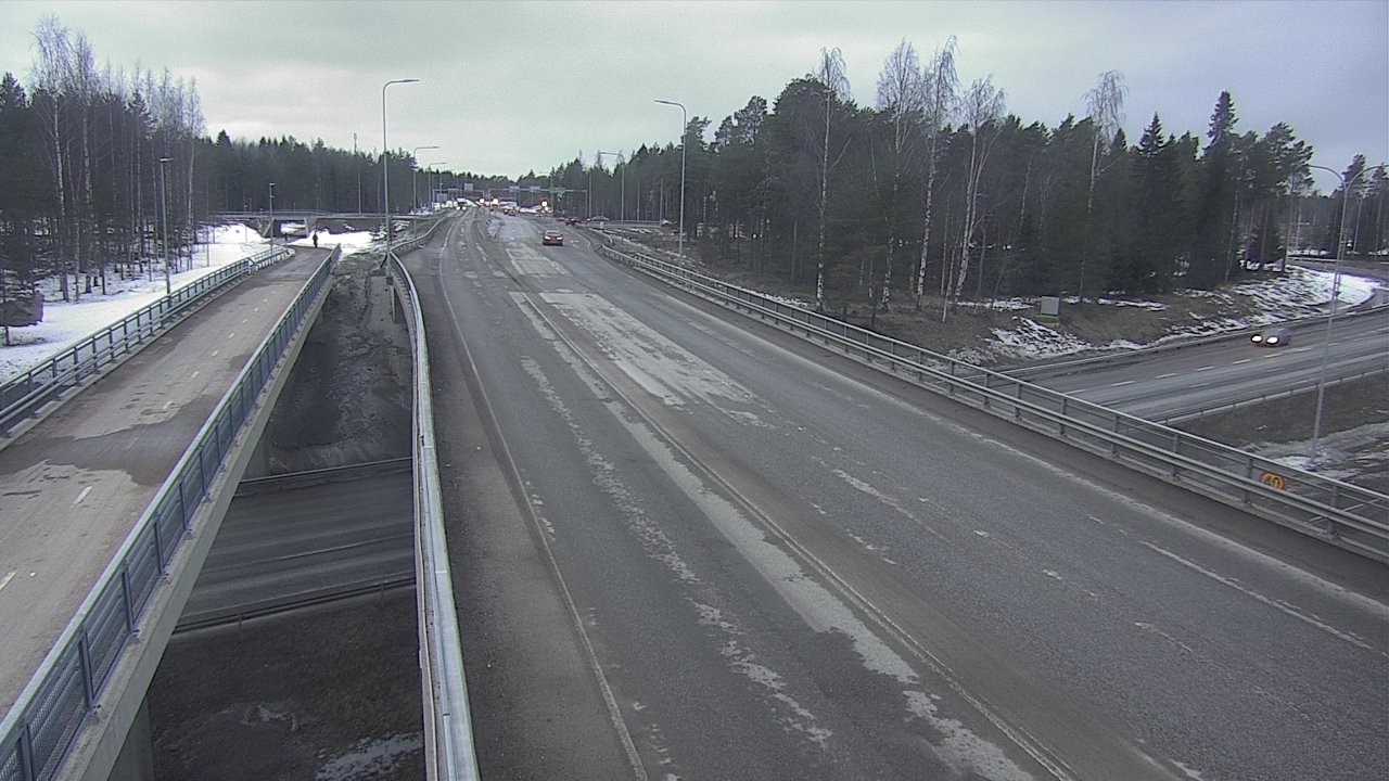 Weather Camera Image Road 4 Oulu, Pateniemi, Oulu, Pohjois-Pohjanmaa