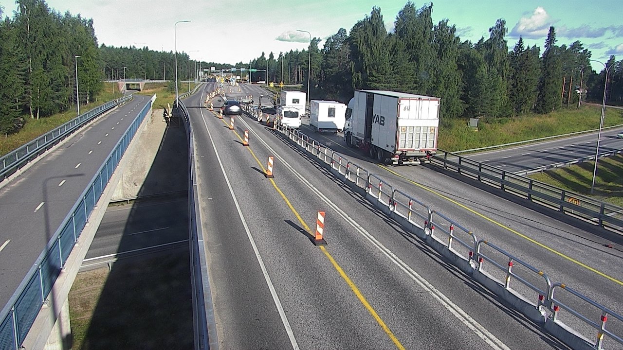 Weather Camera Image Road 4 Oulu, Pateniemi, Oulu, Pohjois-Pohjanmaa