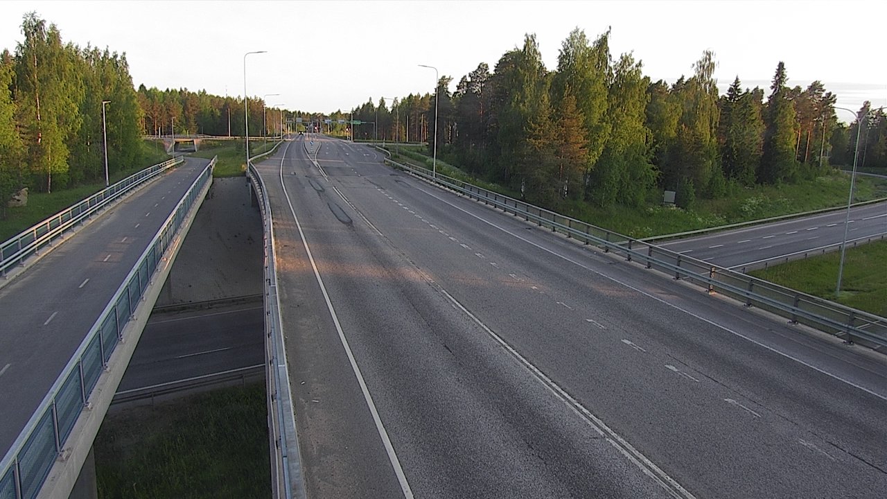 Weather Camera Image Road 4 Oulu, Pateniemi, Oulu, Pohjois-Pohjanmaa