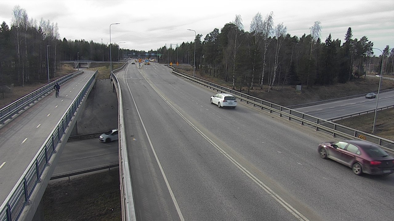 Weather Camera Image Road 4 Oulu, Pateniemi, Oulu, Pohjois-Pohjanmaa