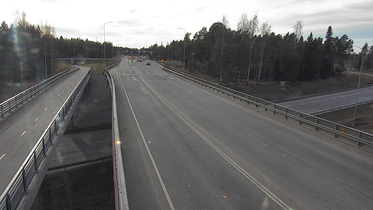 Weather Camera Image Road 4 Oulu, Pateniemi, Oulu, Pohjois-Pohjanmaa