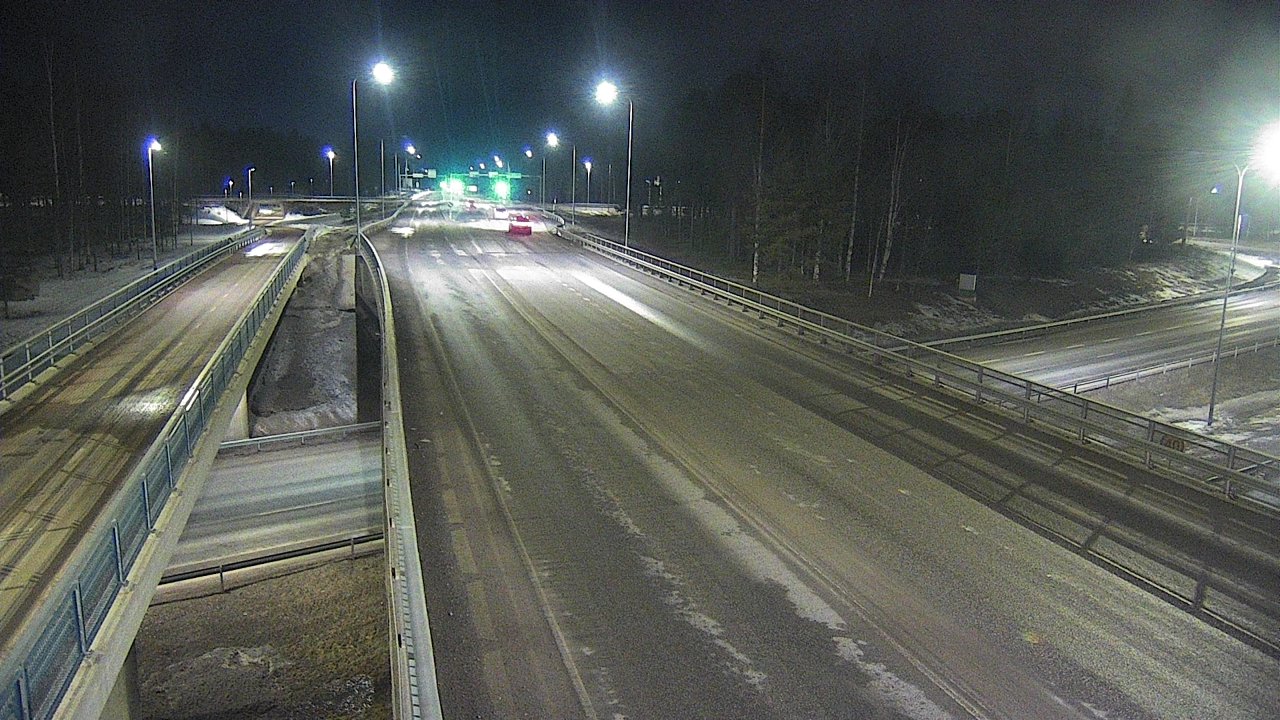 Weather Camera Image Väg 4 Oleåborg, Pateniemi, Oulu, Pohjois-Pohjanmaa