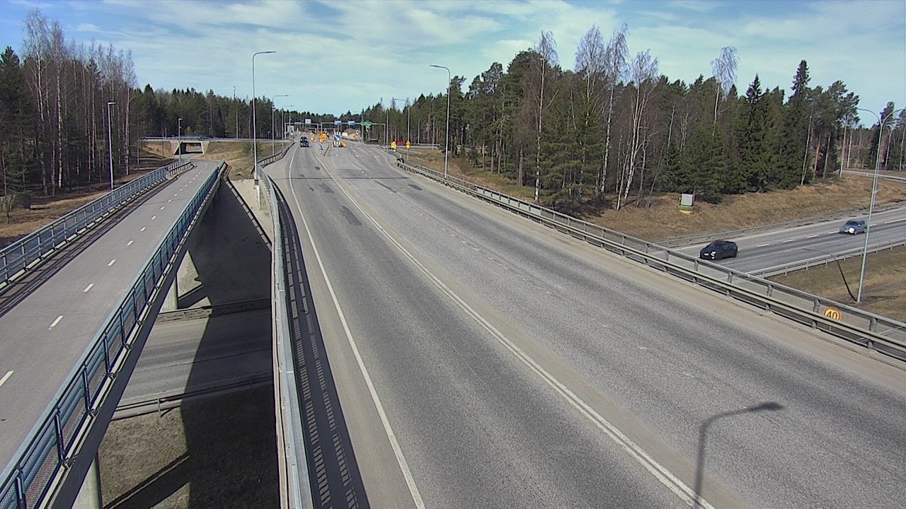 Weather Camera Image Road 4 Oulu, Pateniemi, Oulu, Pohjois-Pohjanmaa