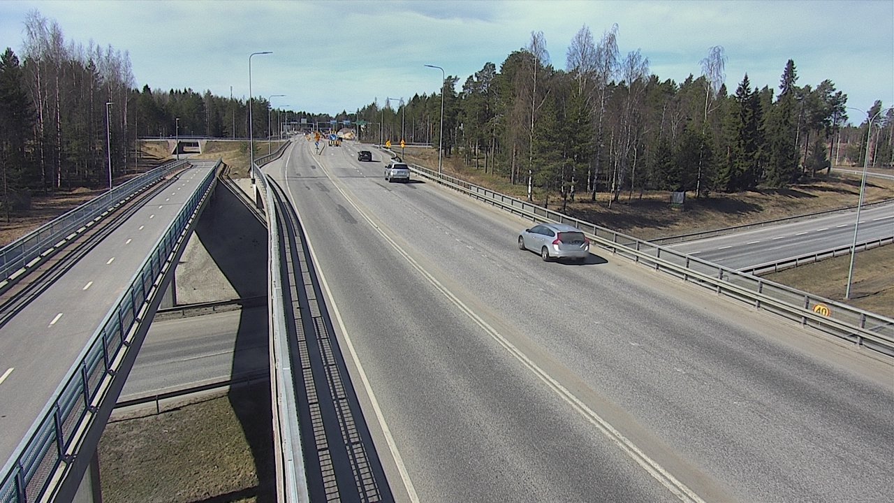 Weather Camera Image Road 4 Oulu, Pateniemi, Oulu, Pohjois-Pohjanmaa