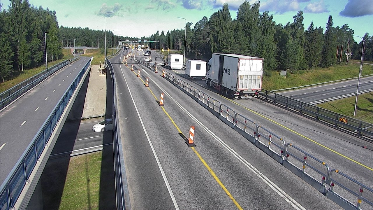 Weather Camera Image Road 4 Oulu, Pateniemi, Oulu, Pohjois-Pohjanmaa