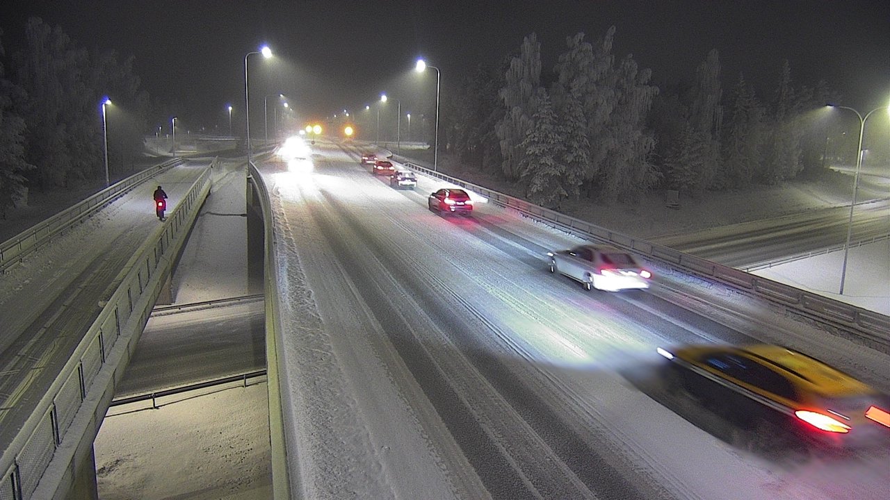 Weather Camera Image Road 4 Oulu, Pateniemi, Oulu, Pohjois-Pohjanmaa