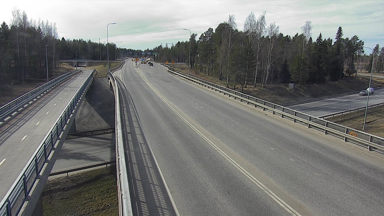 Weather Camera Image Road 4 Oulu, Pateniemi, Oulu, Pohjois-Pohjanmaa
