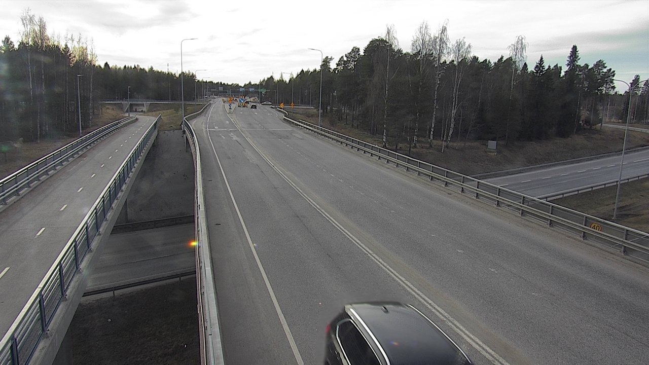 Weather Camera Image Road 4 Oulu, Pateniemi, Oulu, Pohjois-Pohjanmaa