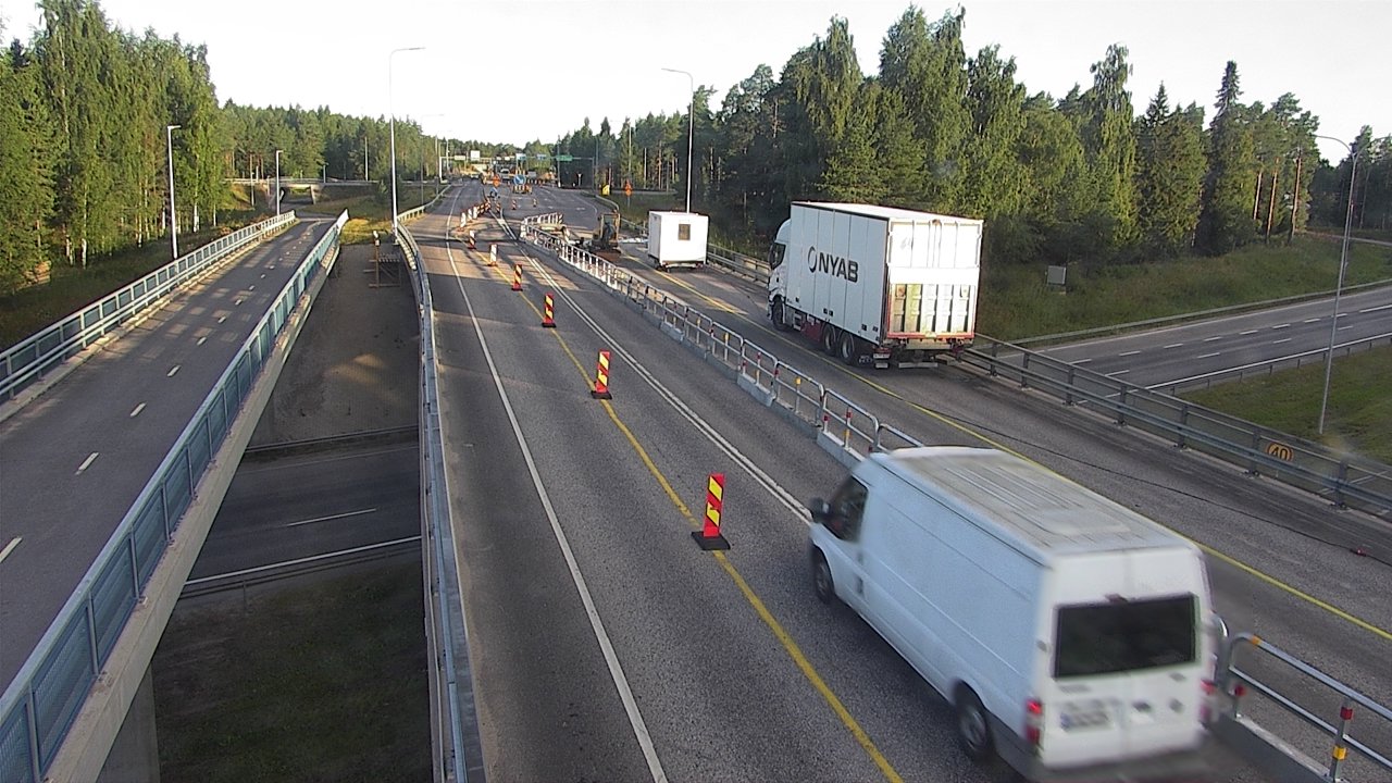 Weather Camera Image Road 4 Oulu, Pateniemi, Oulu, Pohjois-Pohjanmaa