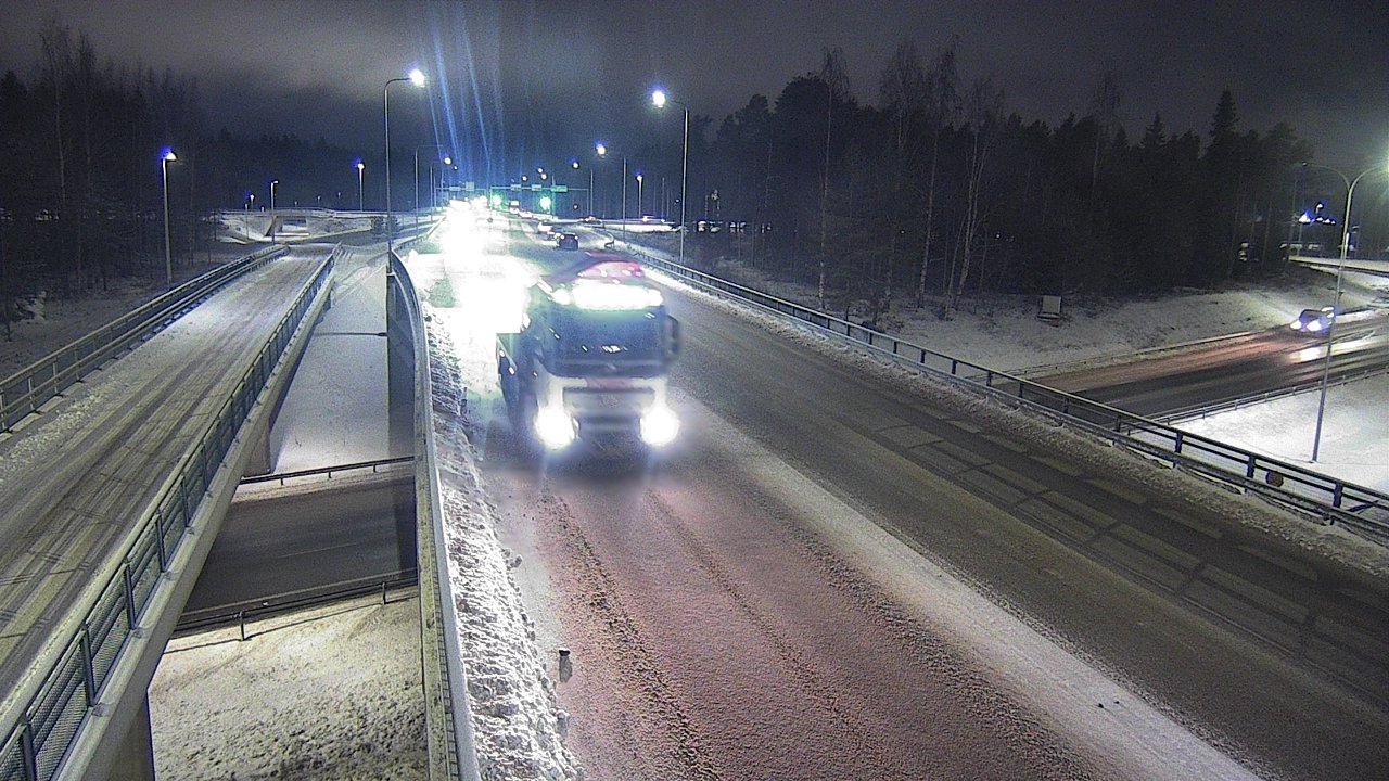 Weather Camera Image Road 4 Oulu, Pateniemi, Oulu, Pohjois-Pohjanmaa