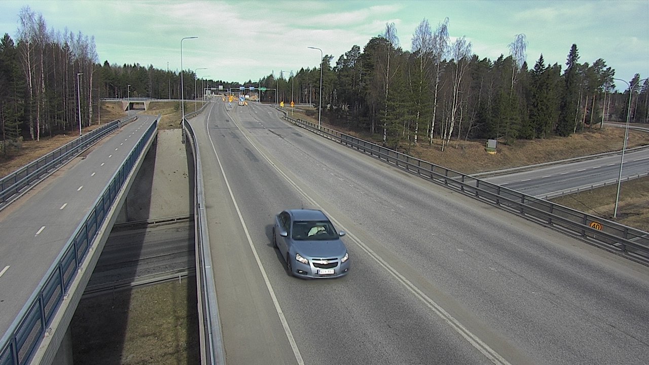 Weather Camera Image Road 4 Oulu, Pateniemi, Oulu, Pohjois-Pohjanmaa