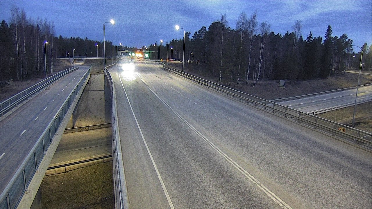 Weather Camera Image Road 4 Oulu, Pateniemi, Oulu, Pohjois-Pohjanmaa