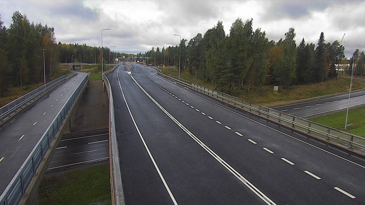 Weather Camera Image Road 4 Oulu, Pateniemi, Oulu, Pohjois-Pohjanmaa