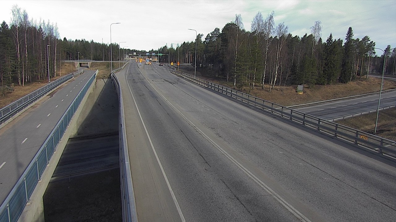 Weather Camera Image Road 4 Oulu, Pateniemi, Oulu, Pohjois-Pohjanmaa