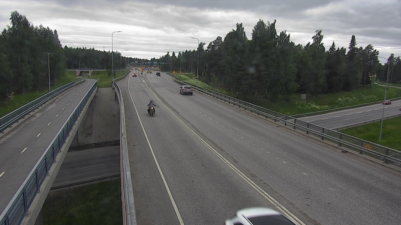 Weather Camera Image Road 4 Oulu, Pateniemi, Oulu, Pohjois-Pohjanmaa