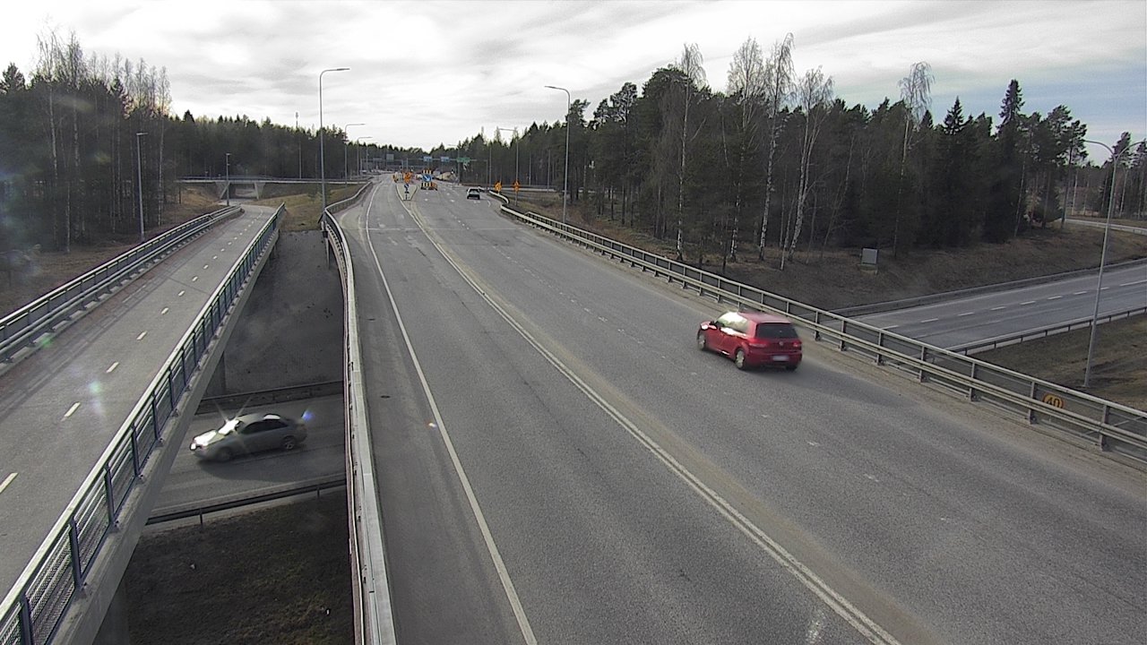 Weather Camera Image Road 4 Oulu, Pateniemi, Oulu, Pohjois-Pohjanmaa