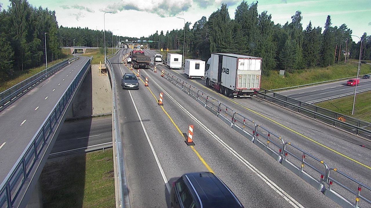 Weather Camera Image Road 4 Oulu, Pateniemi, Oulu, Pohjois-Pohjanmaa